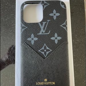 Black Louis Vuitton iPhone Case